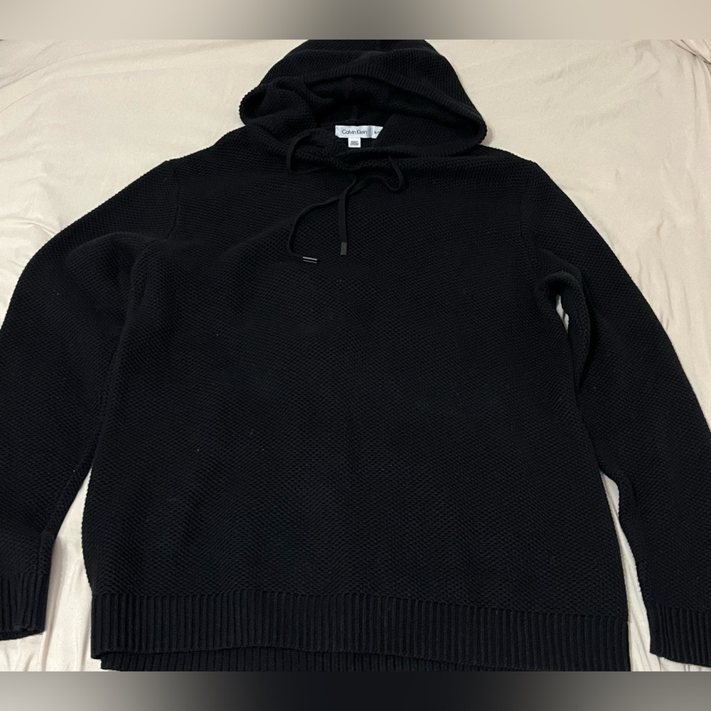 Calvin Klein Knit Sweater Hoodie